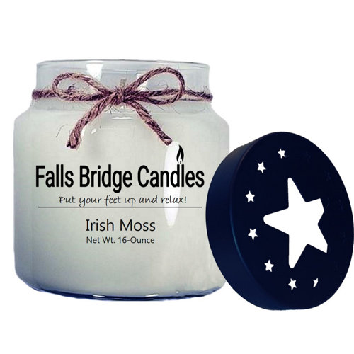 FallsBridgeCandles Irish Moss Scented Jar Candle Wayfair